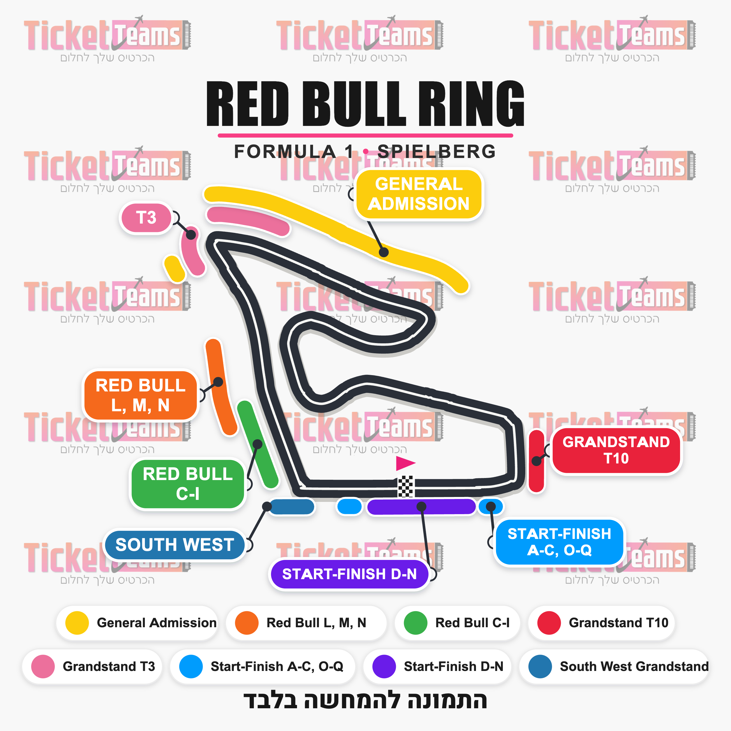 מפת RED BULL RING